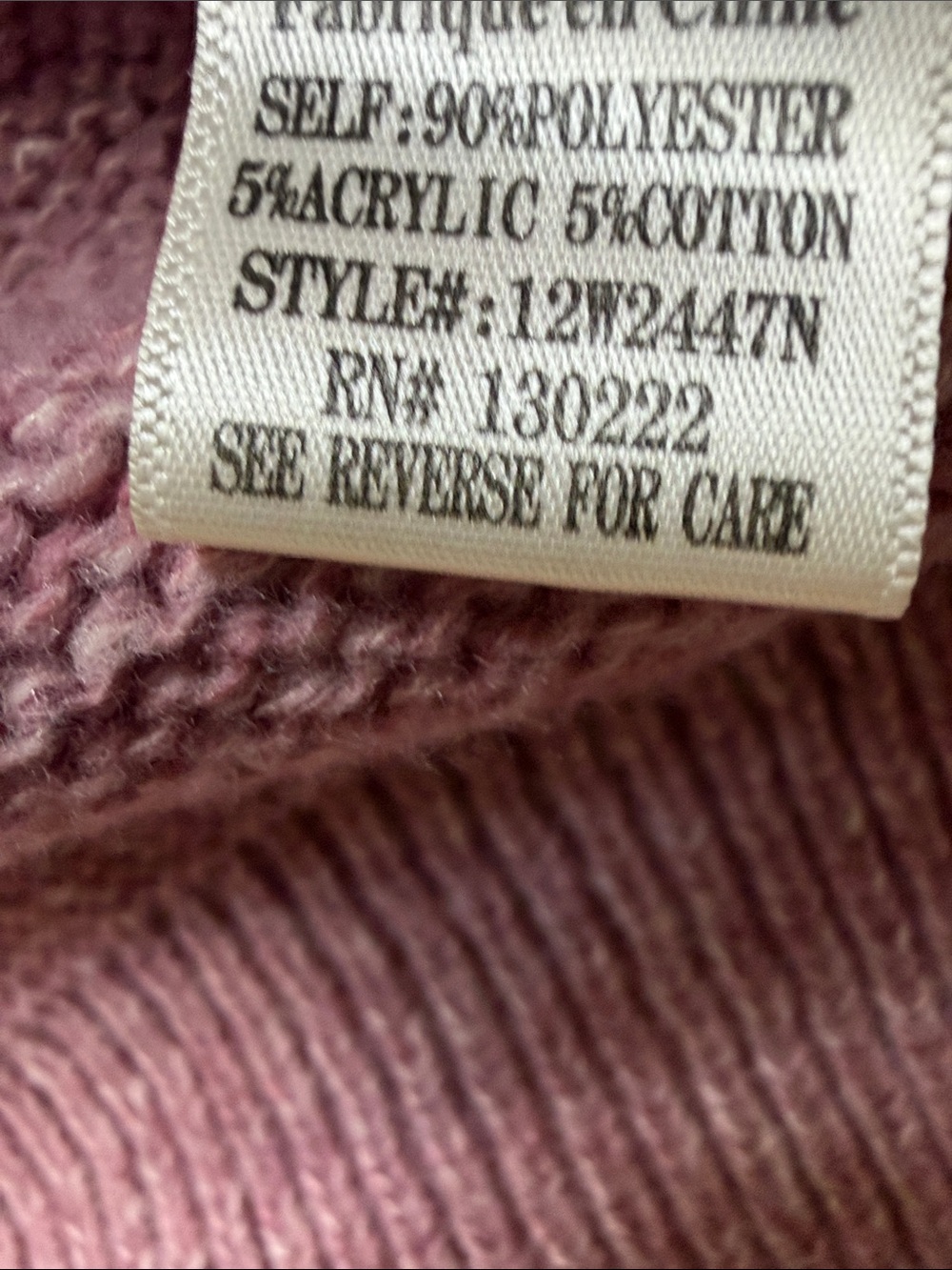Cozy Henley Knit Sweater - Sz.Med - Picture 3 of 4